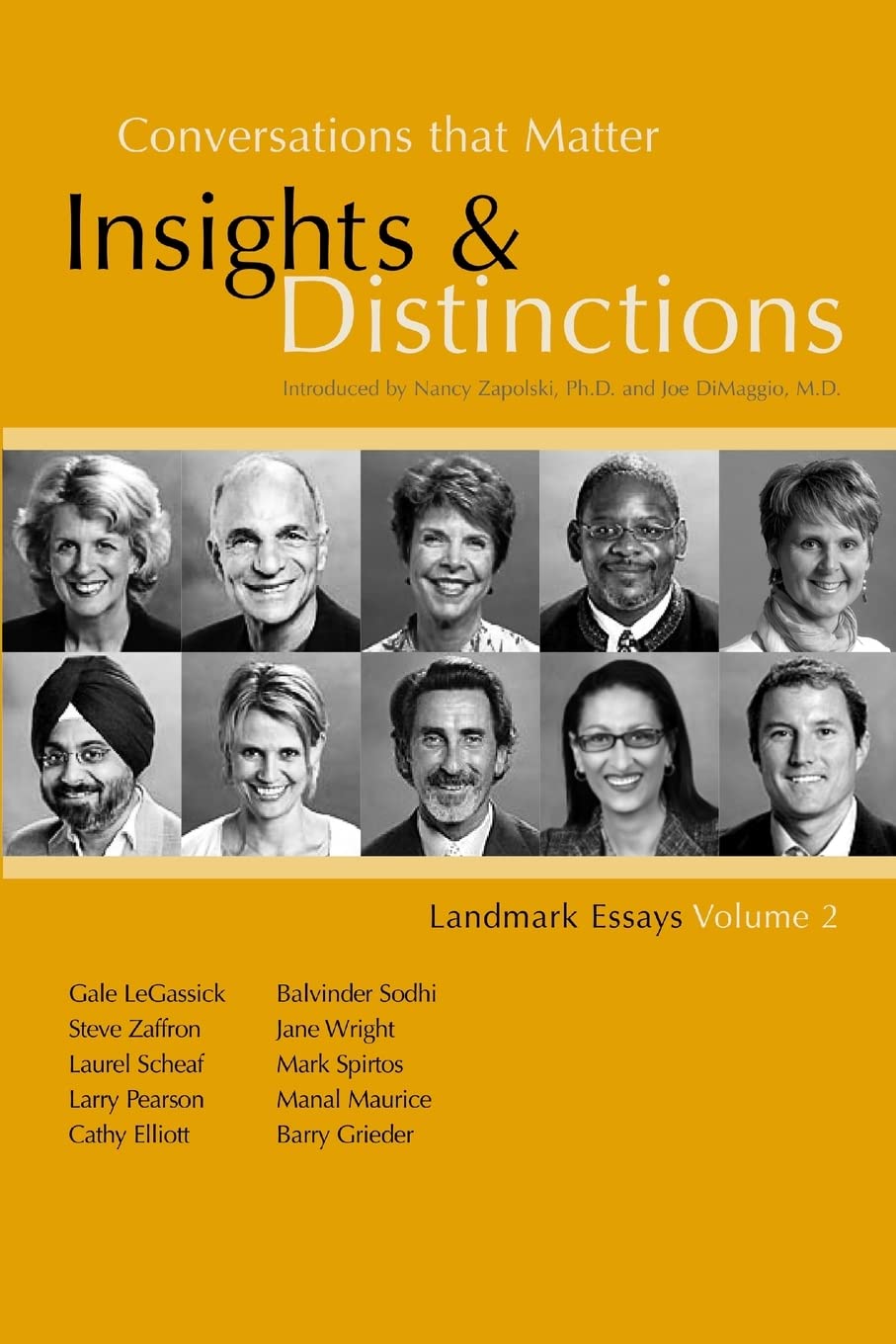 Conversations That Matter: Insights &... - DiMaggio, M.D. Joe