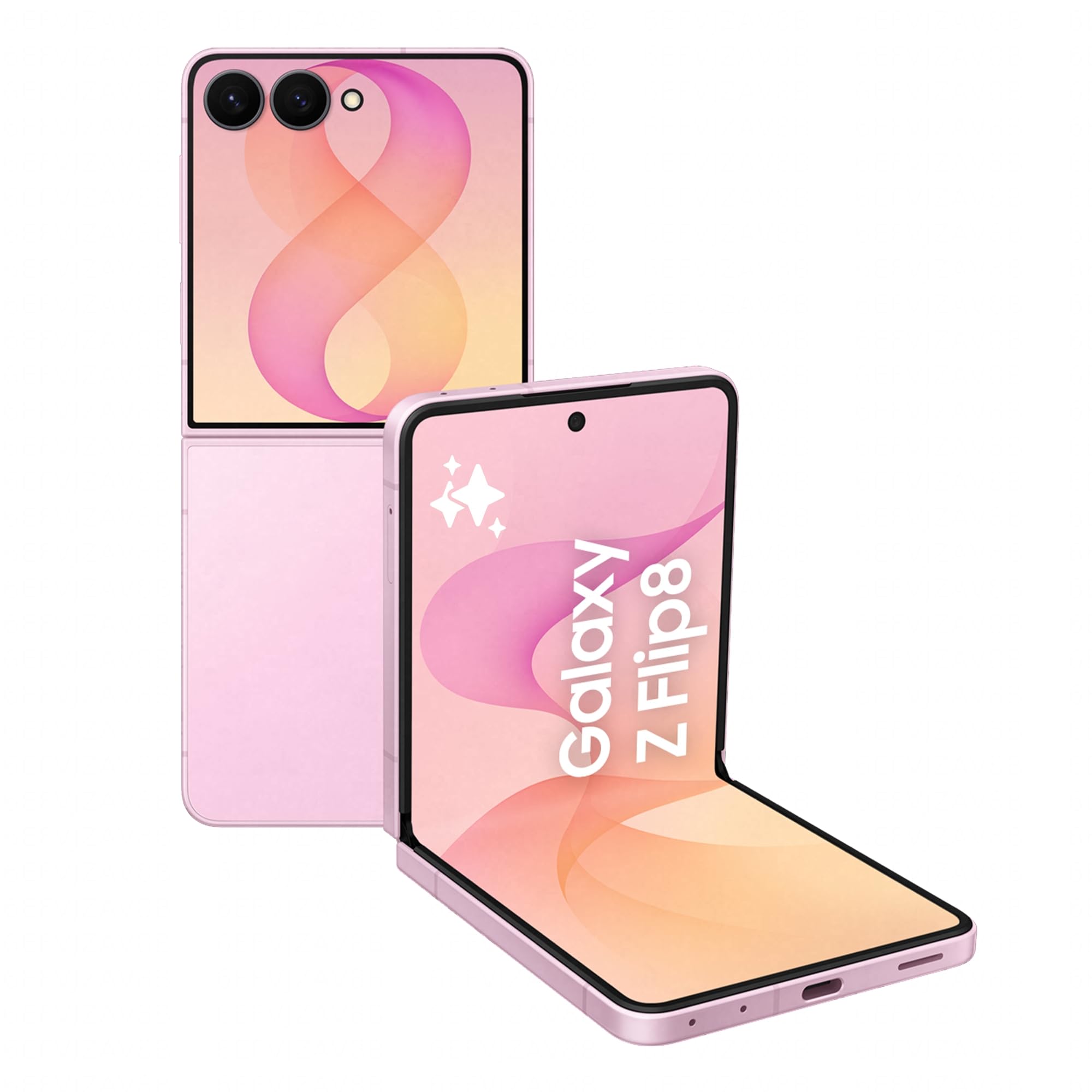 Samsung Galaxy Z Flip8, 256GB, Pink [Versione Italiana] | Selfie Camera 50MP, Now Brief, Assistente Foto, FlexWindow Personalizzata, Batteria 4300 mAh, RAM 12GB