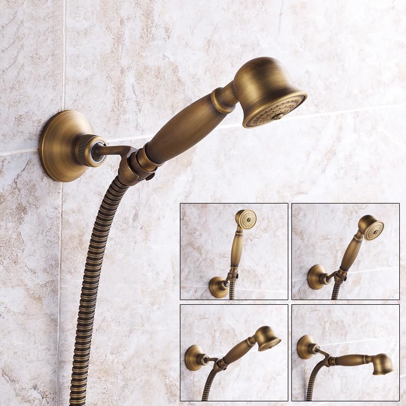 Kit melangeur de douche de bain cascade avec douchette a main murale