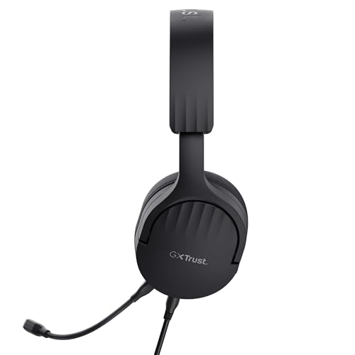 GXT 489 Fayzo Cuffie Gaming per PC, PS5, PS4, Xbox Series X|S, Switch, Mobile, Jack Audio 3.5 mm, 85% Plastica Riciclata, Over-Ear Cuffie con Microfono Noise Cancelling - Nero - Cuffia gaming - Immagine 11