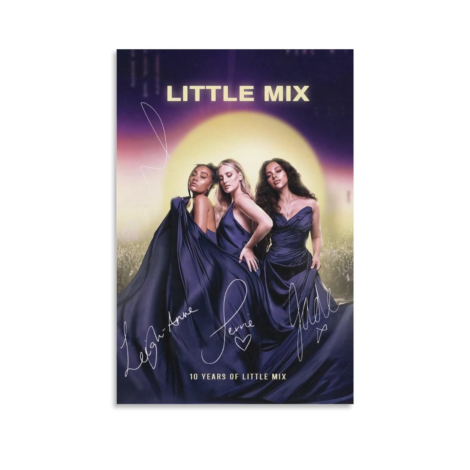 LANGYA Little Mix Between Us 5 Canvas Poster Wall Art Decor Print Picture Paintings for Living Room Bedroom Decoration Unframe-style 12x18inch(30x45cm)