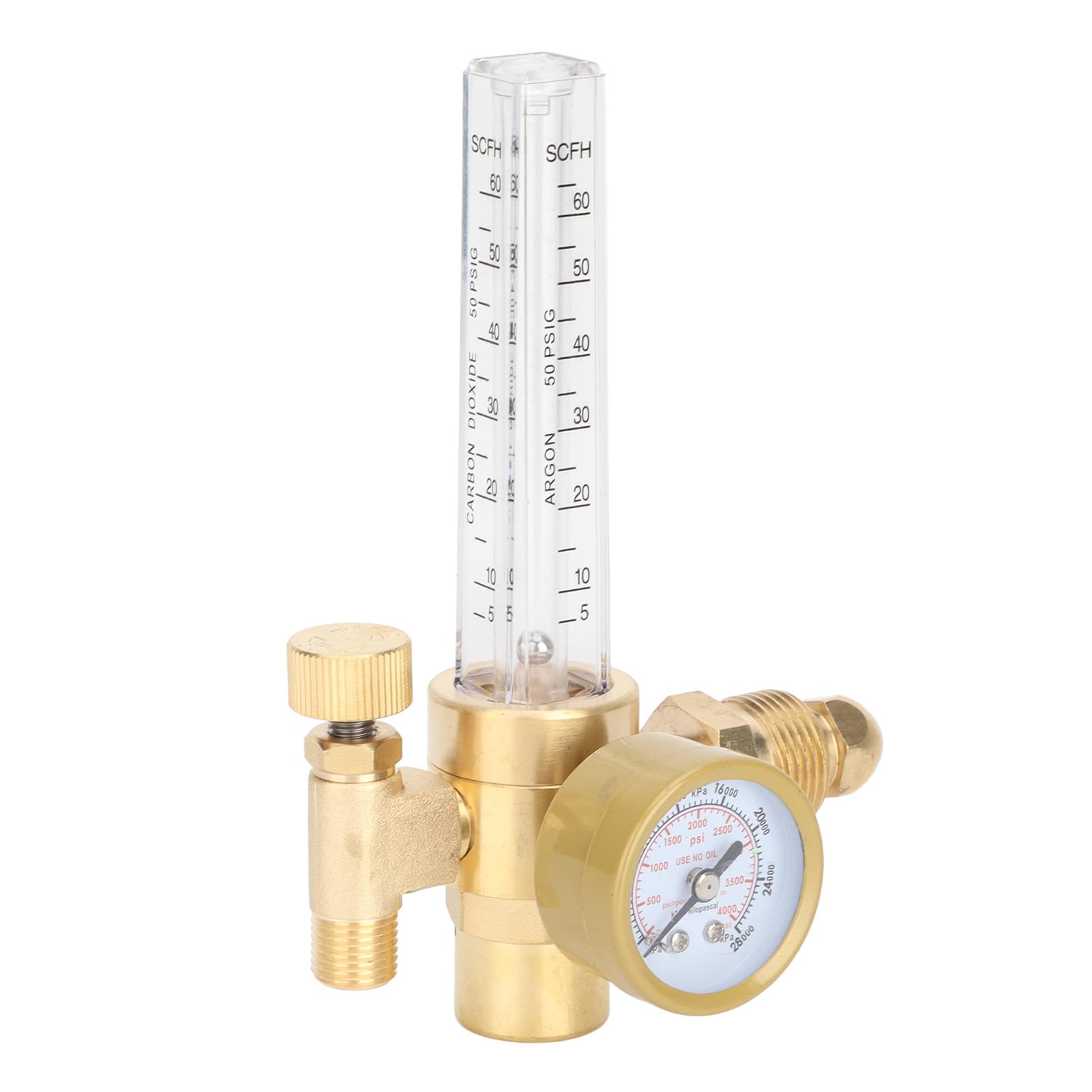 Keenso High Accuracy Argon Regulator with Flow Meter for Industrial Welding