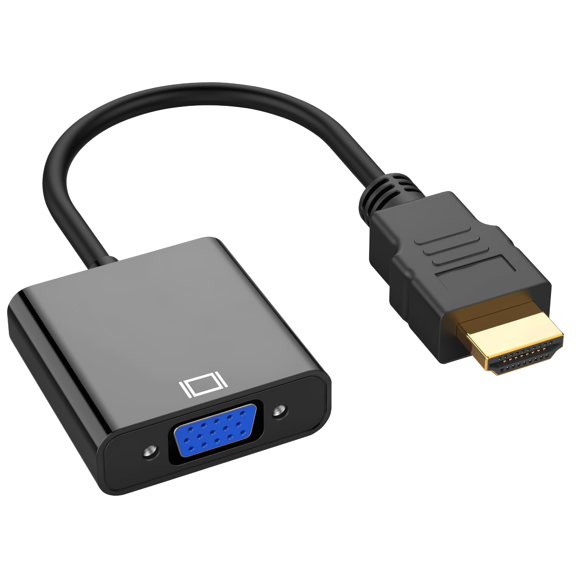 PHONILLICO Adaptateur HDMI vers VGA 15cm pour TV