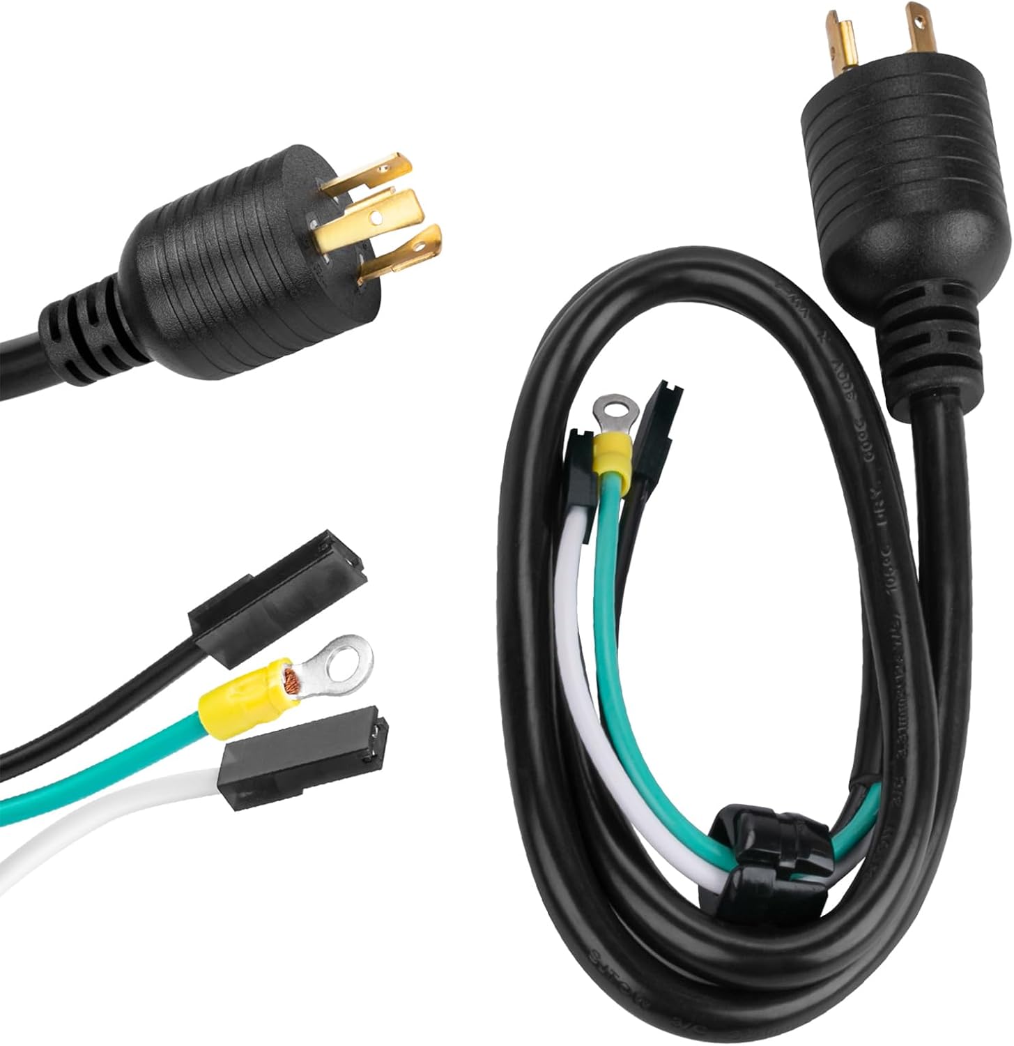 SPX1550WA1 Pool Filter Pump Power Cord Cable Replacement for Hayward Xstream, Powerflo Matrix PowerFlo LX Above Ground Pool Pumps & Filters, 3 Wire 3 Feet Long Cord Set with Twist-Lock Plug