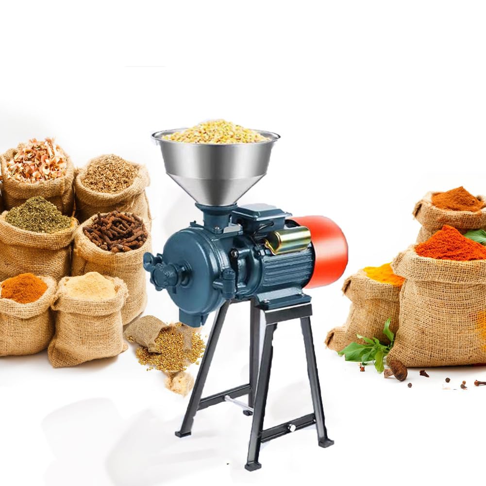 Cereali in Polvere Piccoli Cereali Commerciali Ultrafini, Macine di Farina Ad Alta Potenza Macchina Piccola Impronta Adatta per Il Sorgo di Grano di Trasformazione Alimentare