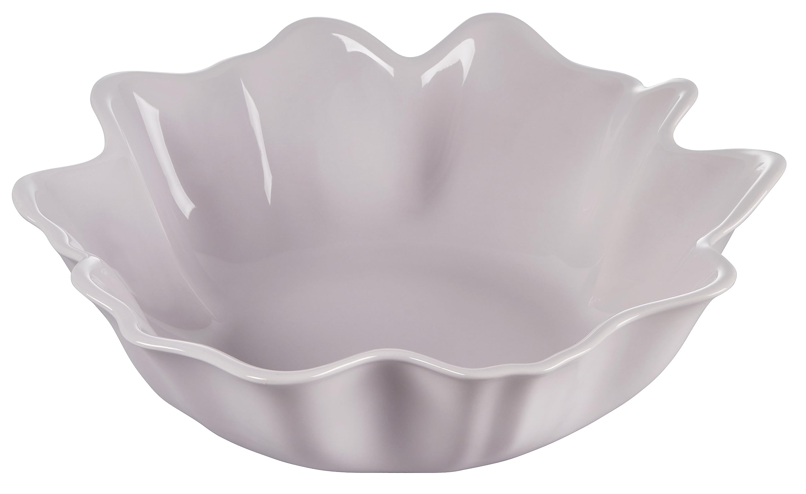 Le Creuset Stoneware Iris Serving Bowl, 15", Shallot
