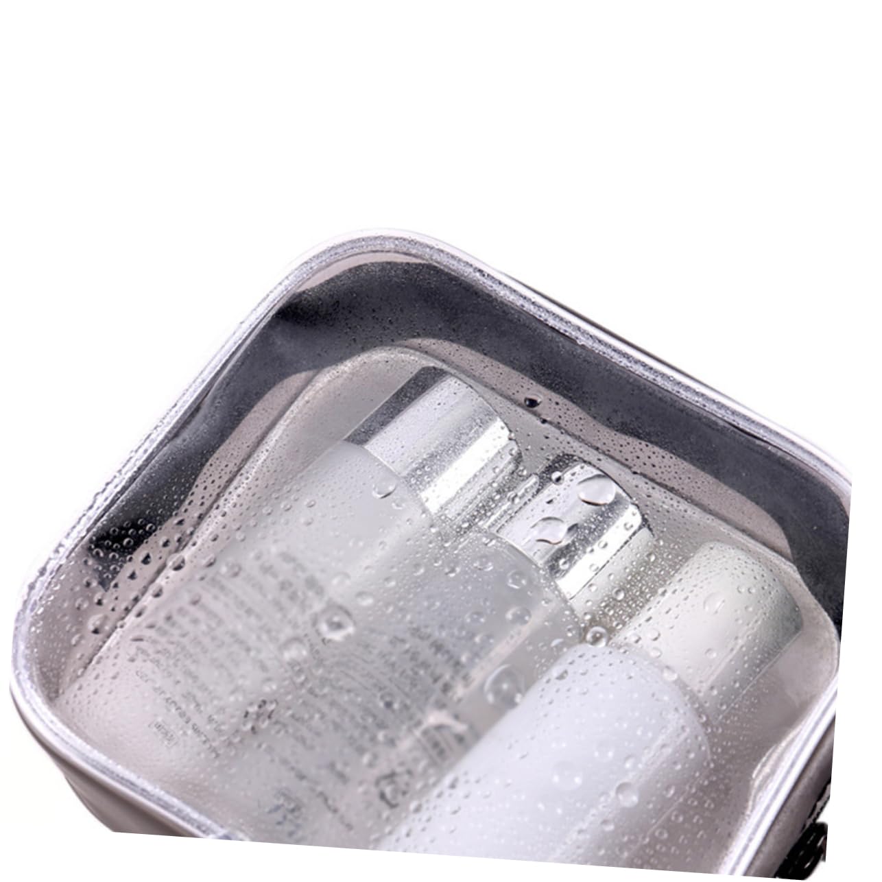 Mipcase 8pezzi Borse Da Viaggio Impermeabili Trasparenti Per Cosmetici e Toiletries Multiuso Per Organizzazione e Conservazione Durante Viaggi