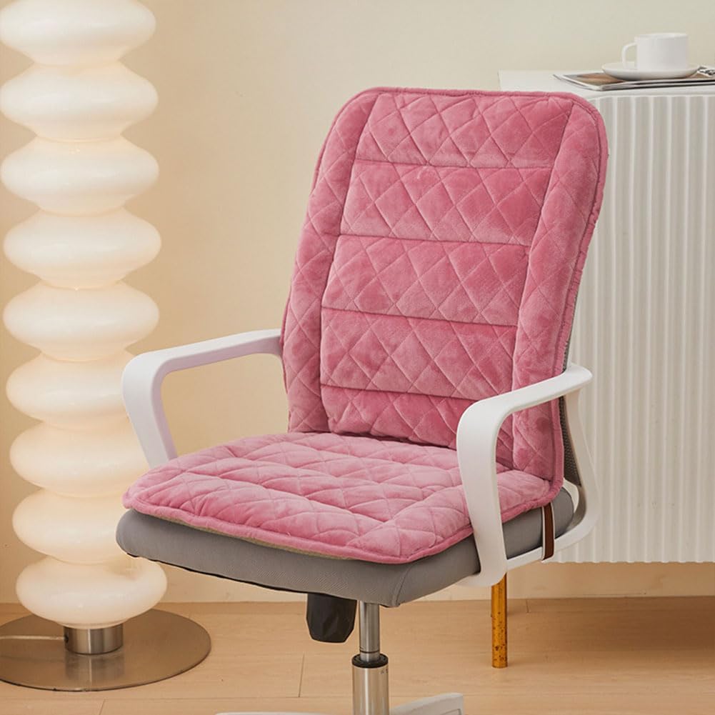 High Back Desk Chair Cushion Non-Slip Rocking Chair Cushions with Ties Office Seat Pads Gaming Seat Pad for Relax and Lazy Buttocks