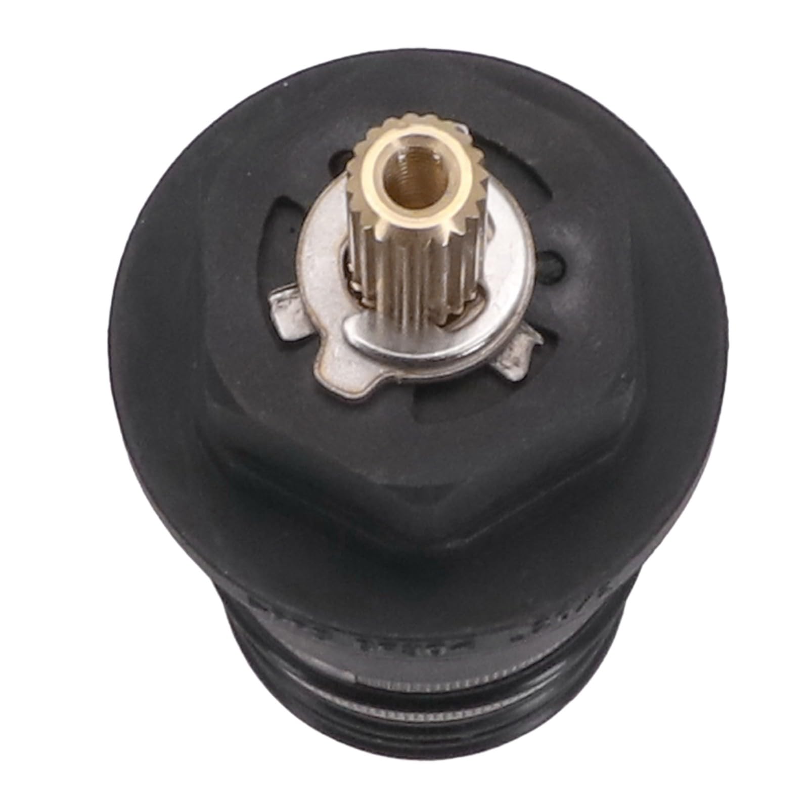Hansgrohe 94282000 - Cartucho termostático para válvula de control de temperatura de latón de 3/4 pulgadas, color negro