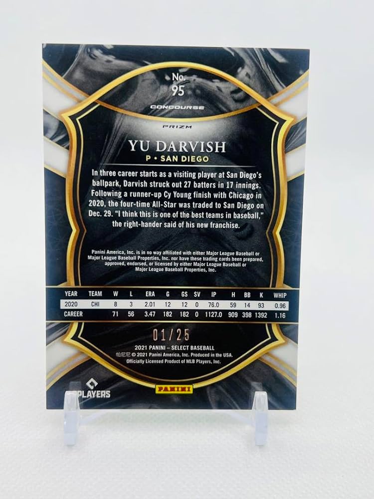【10枚限定】ダルビッシュ有　2021 panini サイン Yahoo!オークション -「ダルビッシュ サイン」(Topps) (シングル