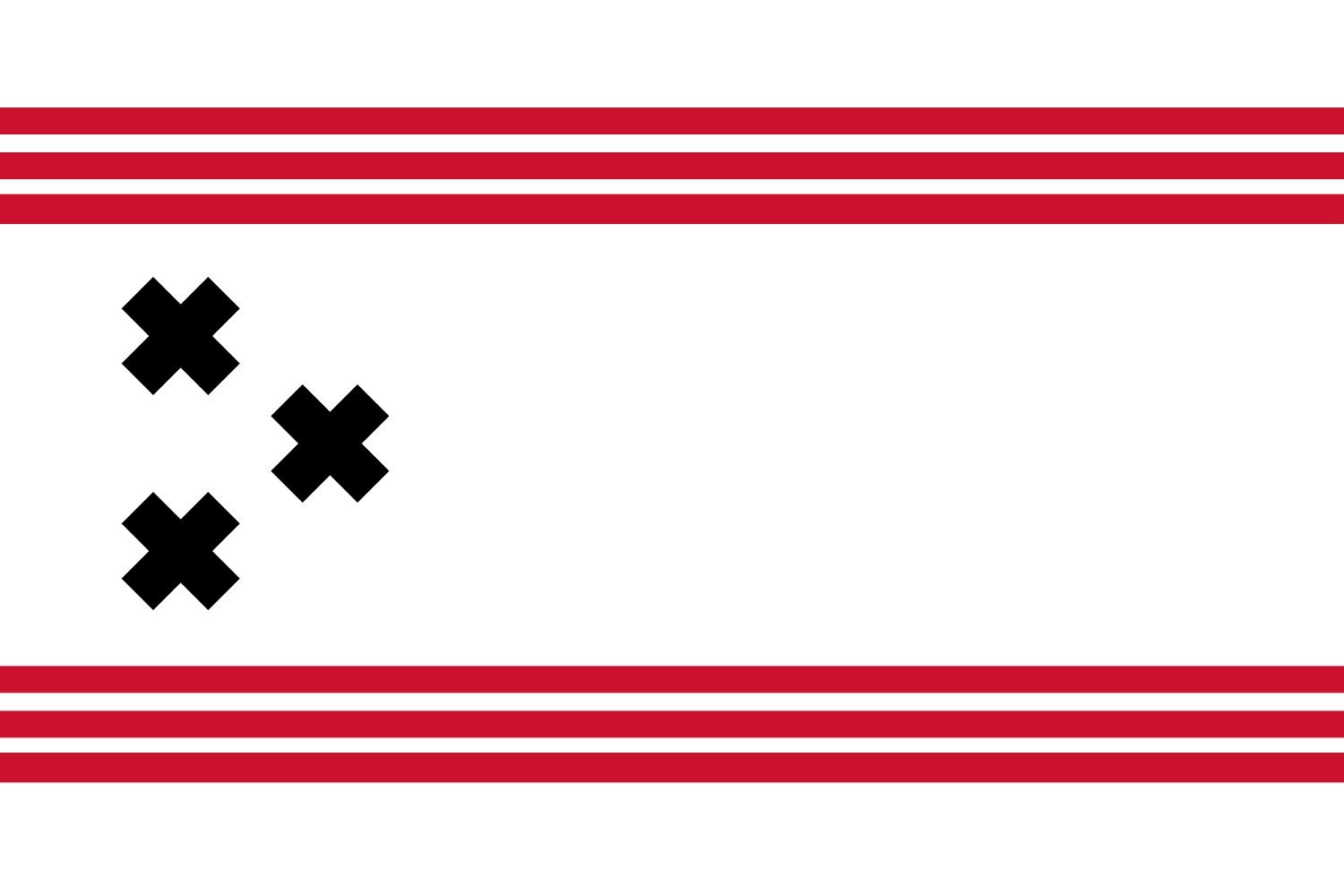 Drapeau Hendrik-Ido-Ambacht XL pour pavoiser votre jardin et mât
