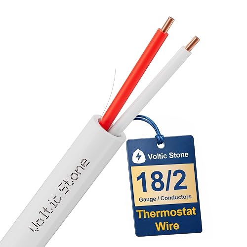 Voltic Stone 18/2 Thermostat Wire 50FT Solid Copper