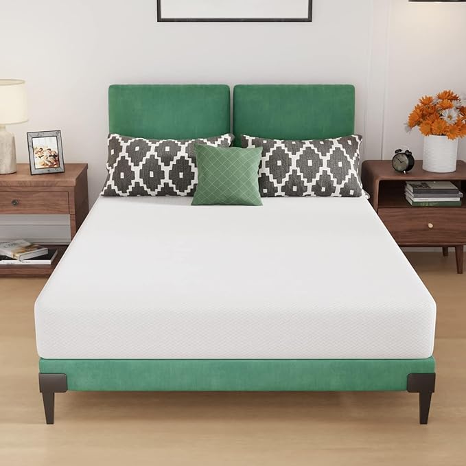 PayLessHere Gel Memory Foam Mattress 8 inch Mattress, CertiPUR-US Certified,Brea