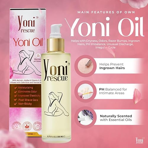 Miniatura 3 de Yoni Oil for Women  Fabricado en Estados Unidos con aceite de albaricoque, jojoba, vitamina E  Aceite de cuidado femenino natural hidratante diario