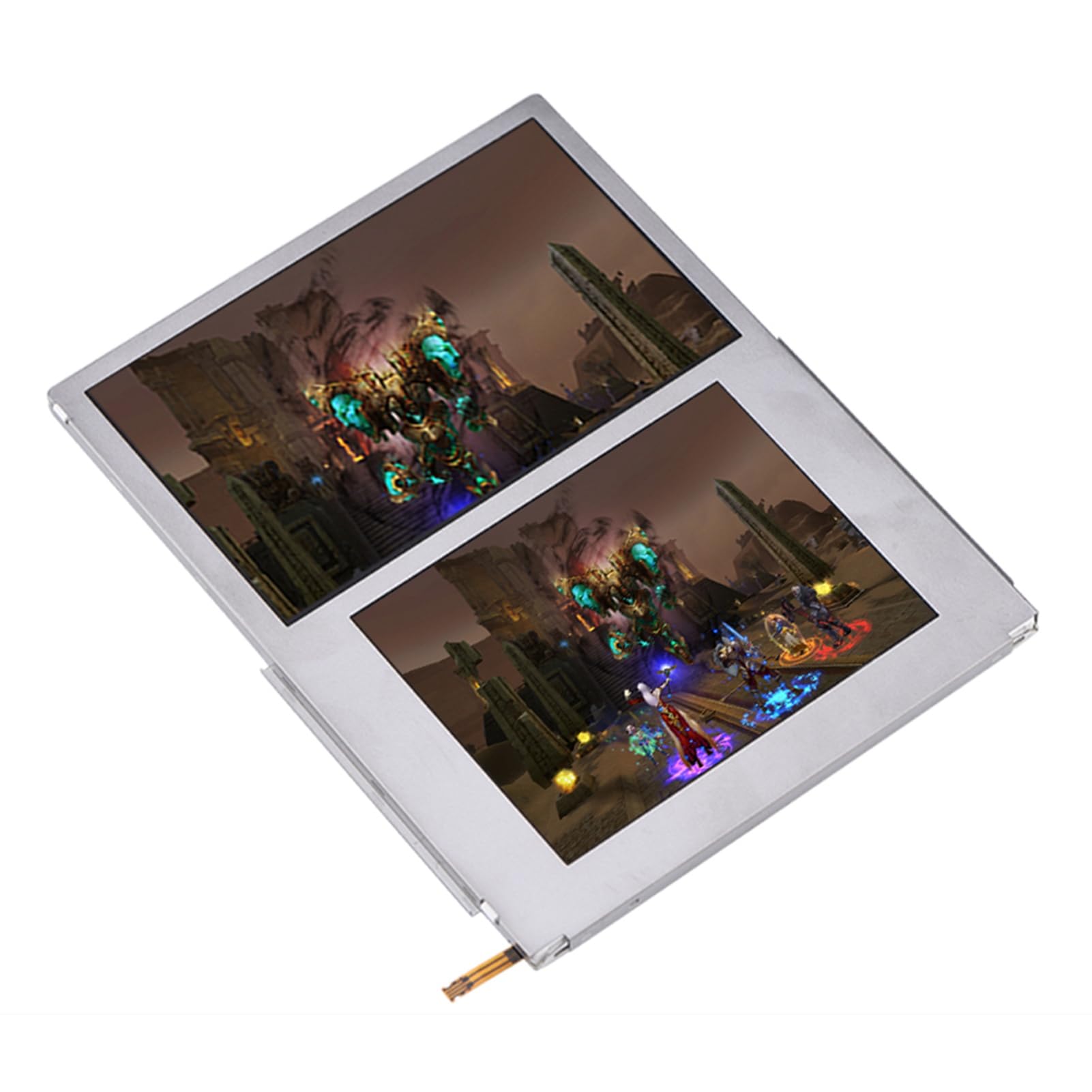 Sostituzione dello Schermo 2Ds Vetro 2Ds, N Parte di Riparazione dello Schermo del Display LCD Superiore Inferiore di Ricambio per 2Ds