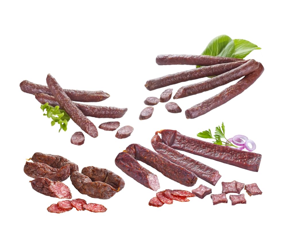 Almgourmet - Set di spezie tirolesi 2 "Wild Wurzn Welt" - Set di 5 diverse spezie - Essiccato all'aria e saporito - Durata per diversi mesi non refrigerata