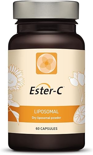 Kala Health Éster Liposomal C - El Único Éster C Vitamina C en Forma Lipsoomal para la Mejor Absorción (60)