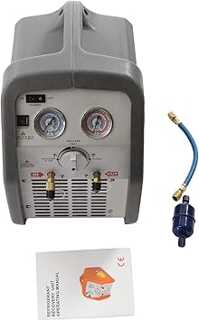 HVAC 3/4HP Single-Cylinder Refrigerant Recovery Machine (558psi, 0.25 kg/min) - Refrigerant Recovery