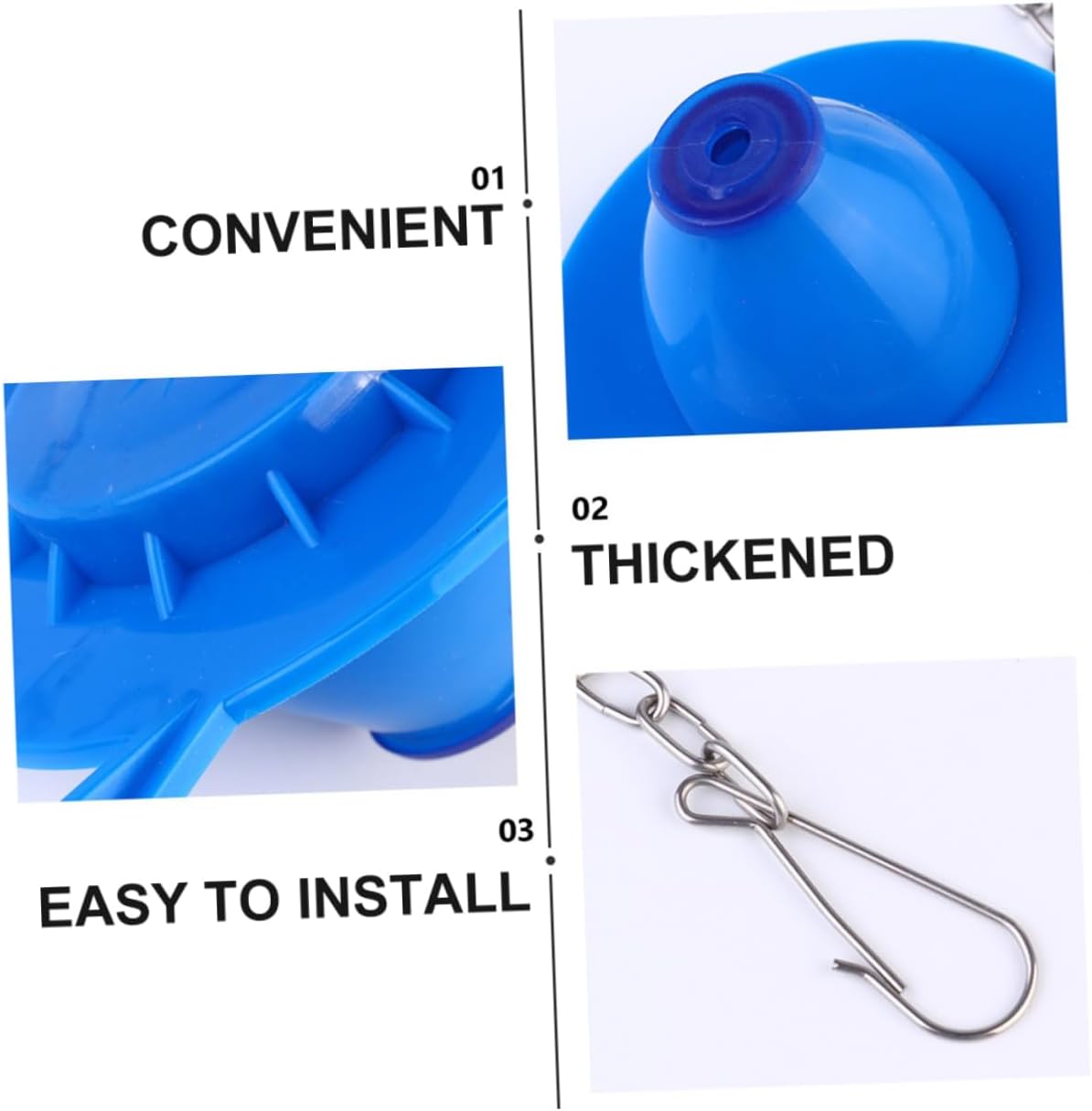 2Pcs Toilet Flapper Replacement Flush Valve Seal for Efficient Leak Repair Easy Install Durable Water Saving