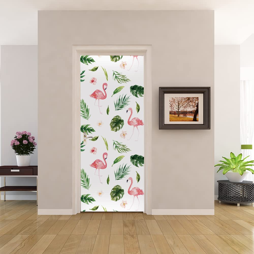 Sticker porte 3D pour agrandir un petit espace de couloir ou de salle de bain
