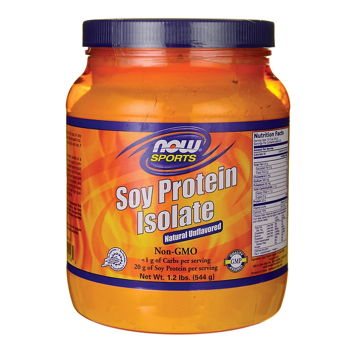 Soy Protein Isolate Powder 1.2 lbs. 544 grams