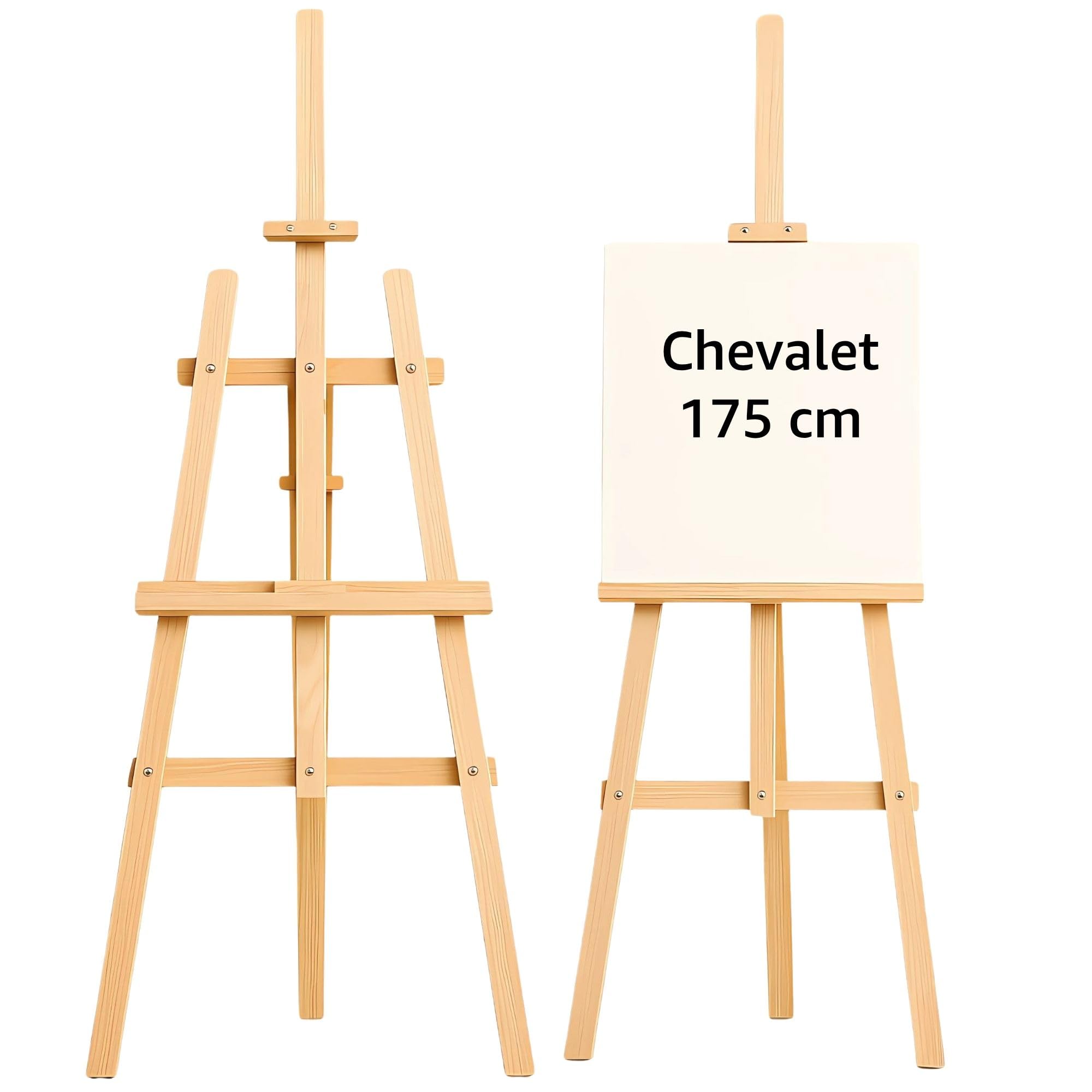 chevalet en bois adulte pour peinture