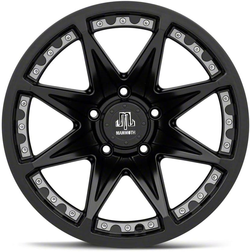 Jeep Wrangler JK with Mammoth wheels and a 2.5 inch lift kit