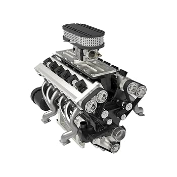 Amazon.com: XMBRICDIYY GS-V12 Engine Model That Runs, 72cc