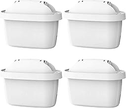 NSF Certified Pitcher Water Filter, Replacement for Brita® Mavea® Maxtra®, 105731, 1001122, Pack of 4, by Aqua Crest (NOT for Waterdrop's Jugs)