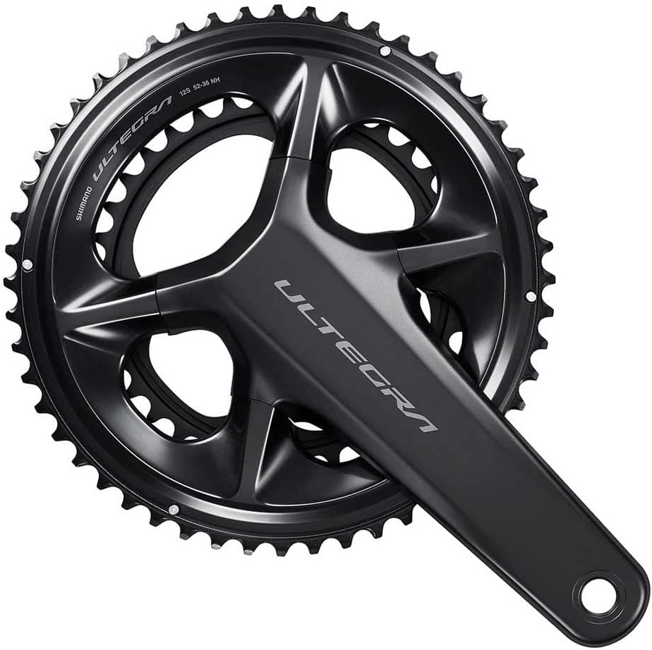 Ultegra FC-R8100 Ultegra 12-Speed Double chainset, 52 / 36T 175 mm