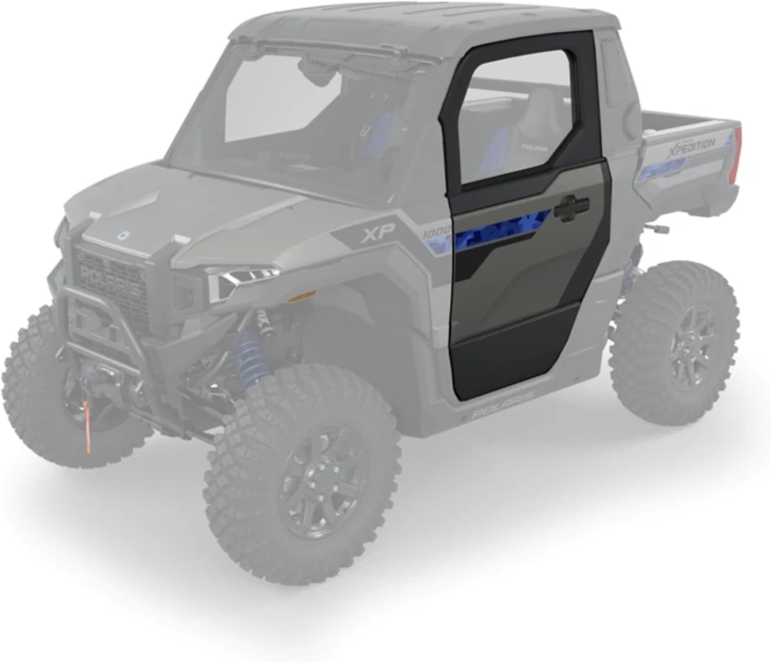 Polaris New OEM Front Full Poly Doors - Manual Windows, 2884394