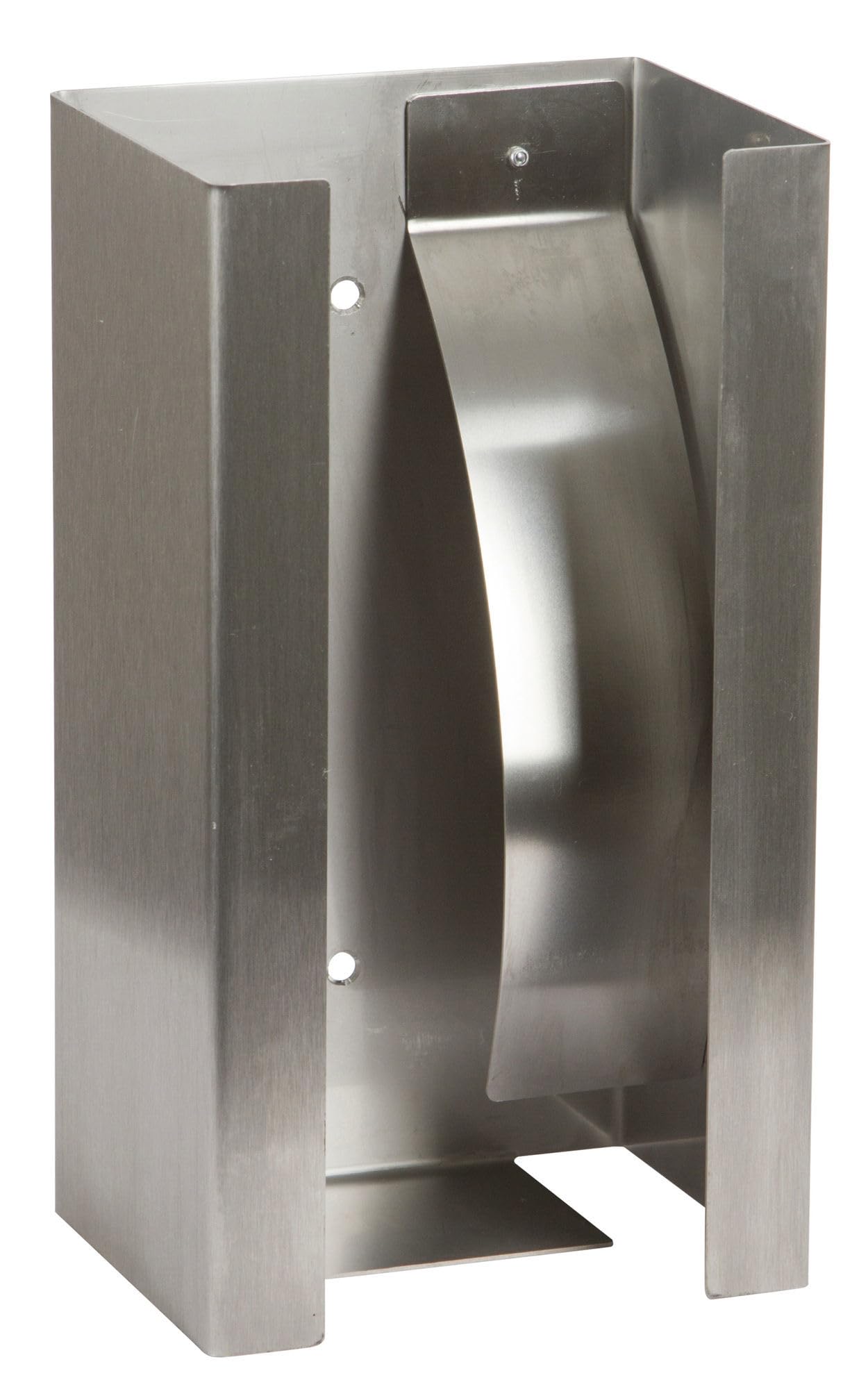 Kerbl 15339 - Supporto da parete per guanti usa e getta, in acciaio INOX
