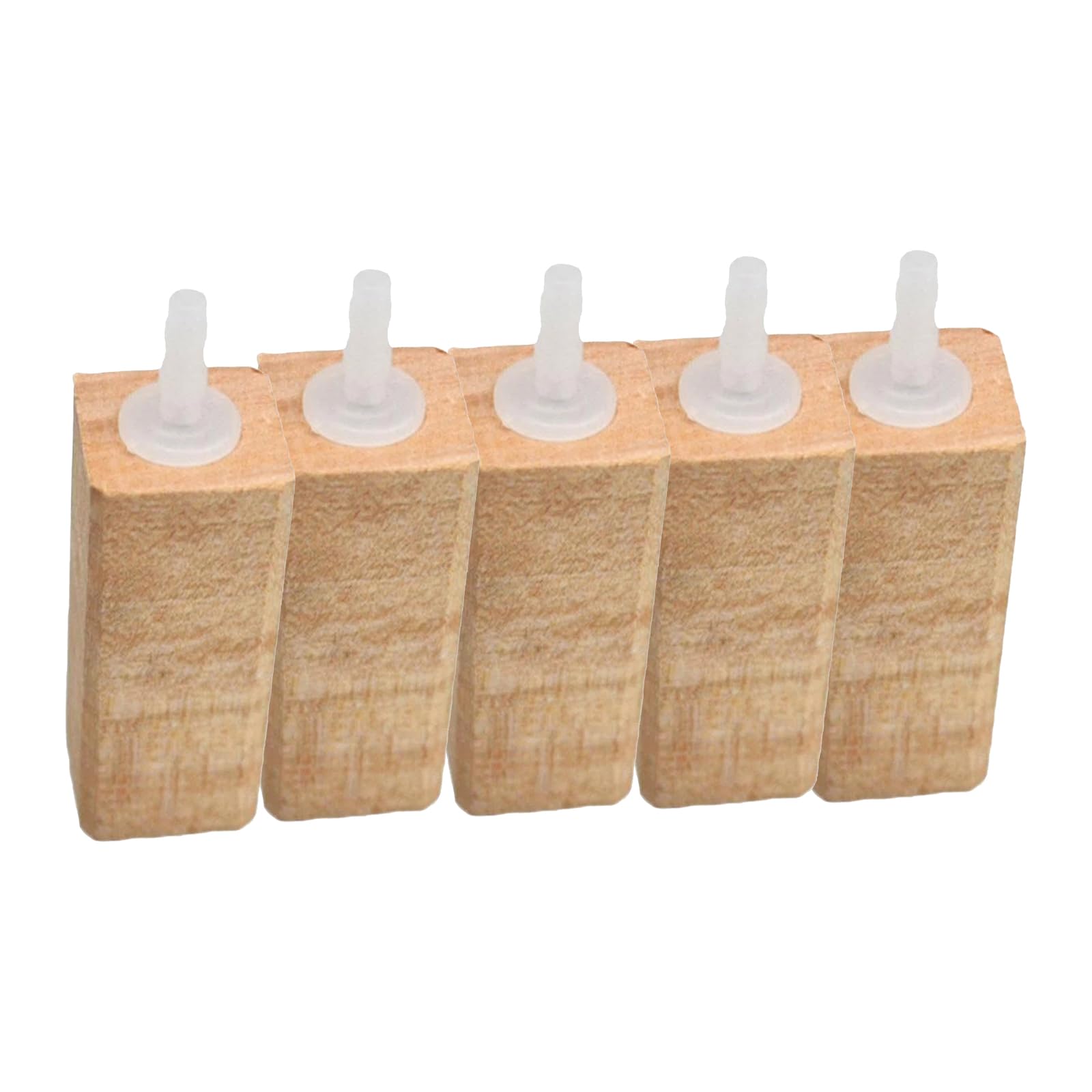 Lerono Light 5Pcs Increasing Wood Air Stone Aerator Bubble Diffuser Natural Wooden Air Bubble Stone For Aquariums Fish Tanks Air Bubble Stone For Fish Tanks Aquarium