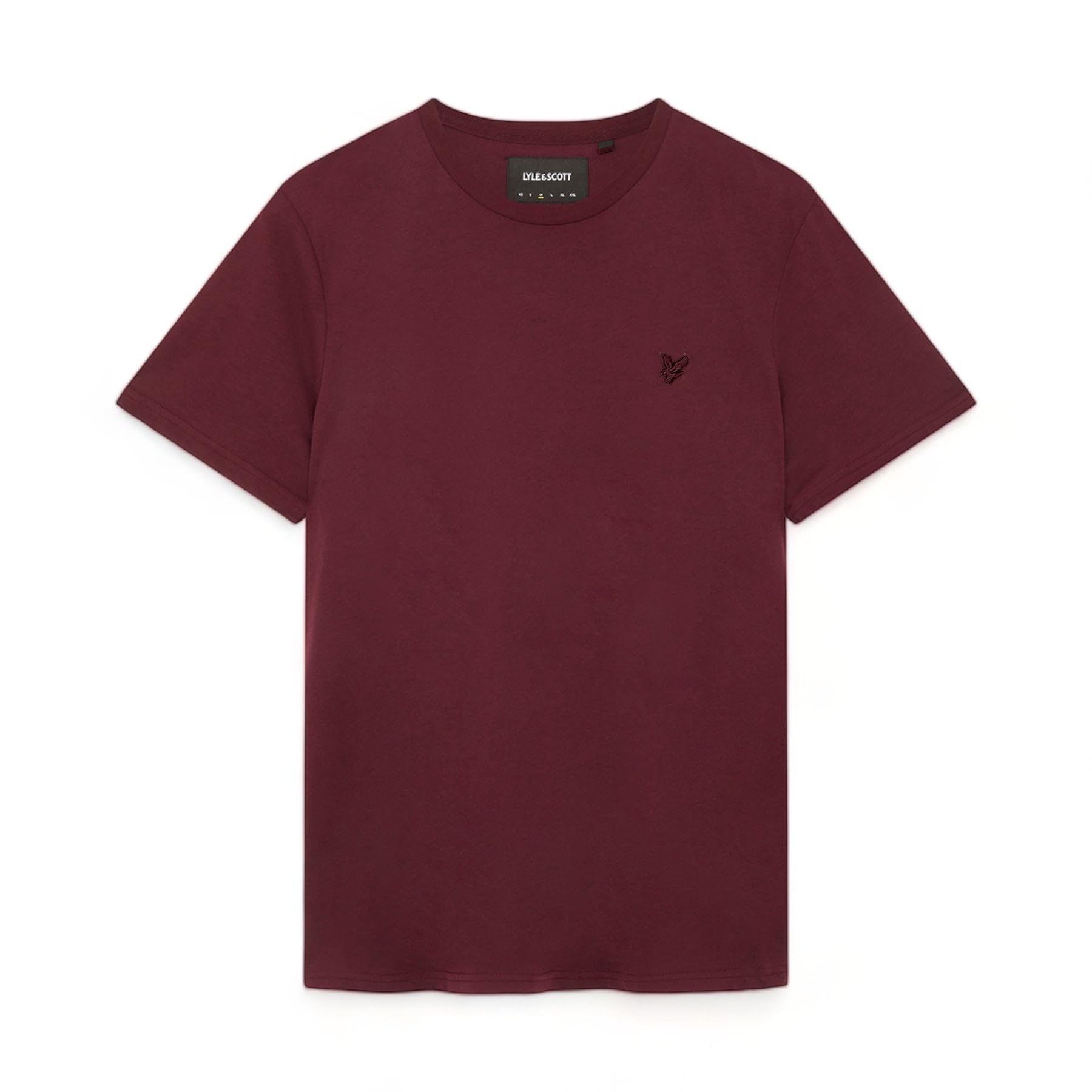 Lyle & Scott Z562 Burgundy Tonal Eagle T-Shirt Burgundy S