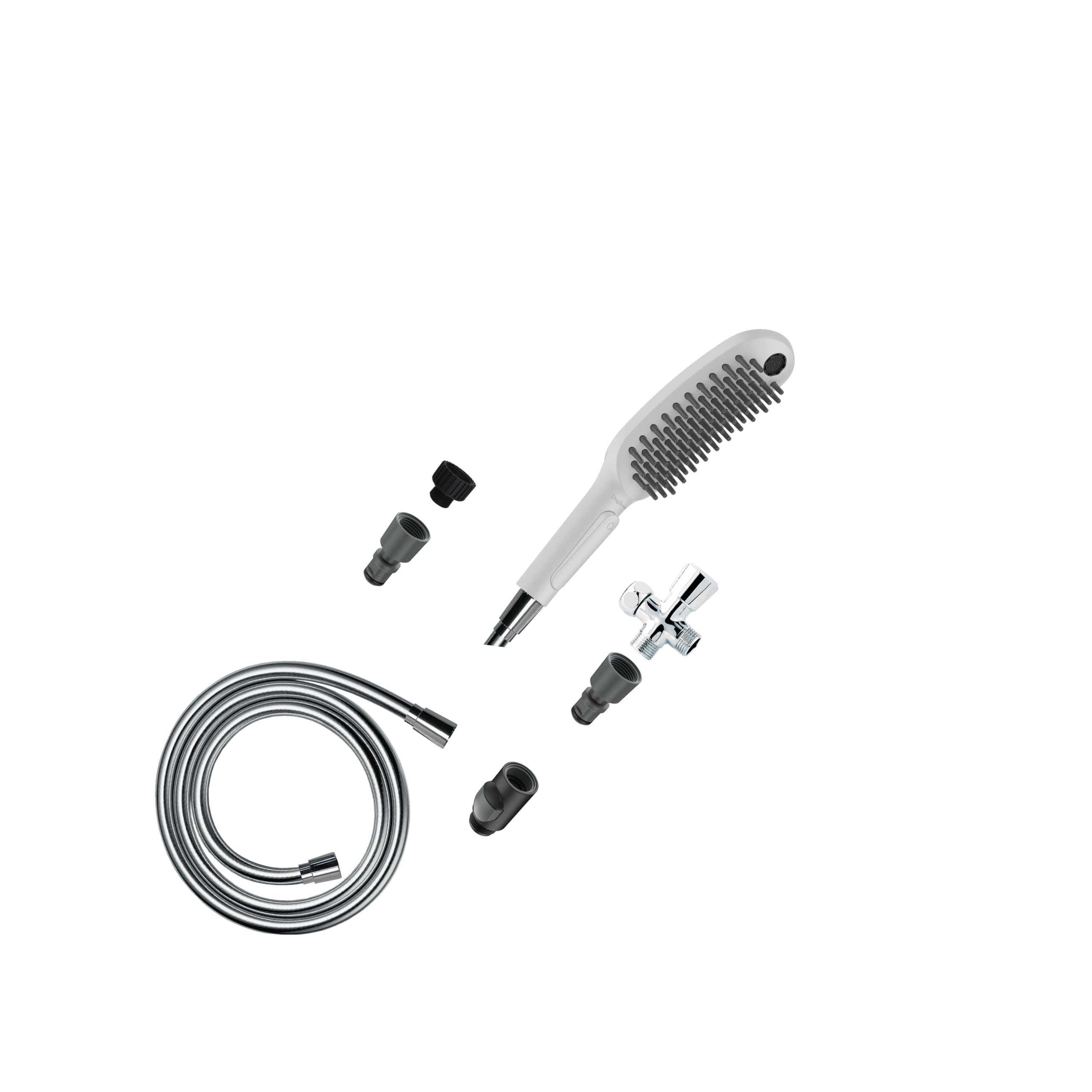 Douche extérieure pour animaux de compagnie hansgrohe blanc à 3 pulvérisations