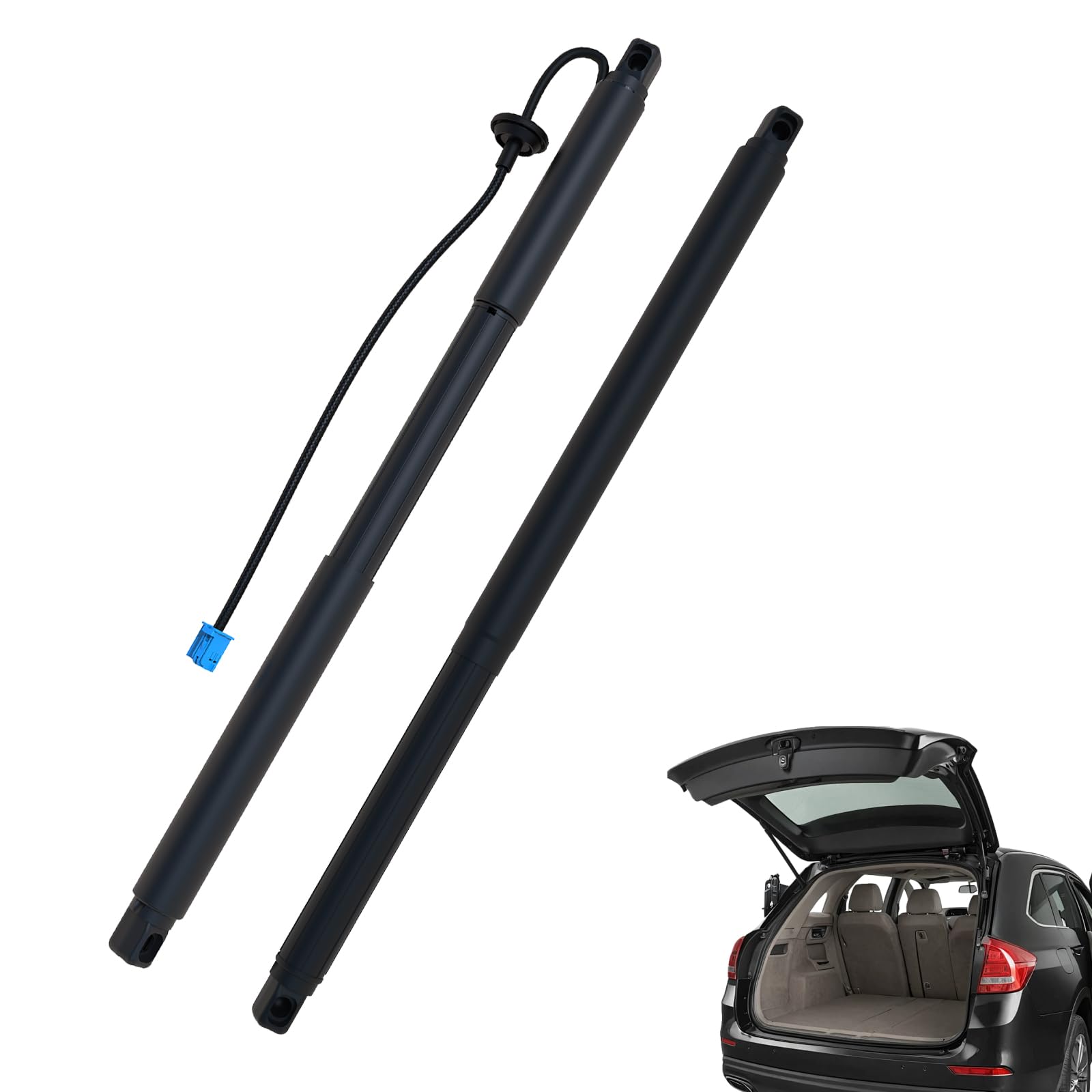 Rear Left & Right Tailgate Power Lift Support 2 Pcs Electric Liftgate Struts Telescopic Hatch Shock Strut Replacement for Mercedes-Benz GLE300d