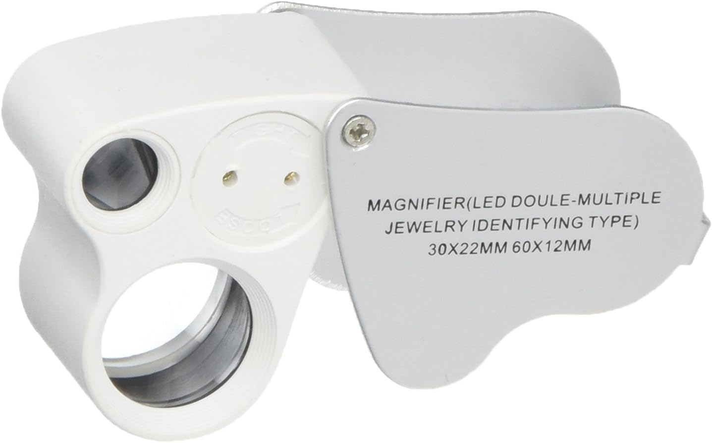 Plastic & Alloy Magnifier LED DoubleMultiple Jewelry Identifying Type