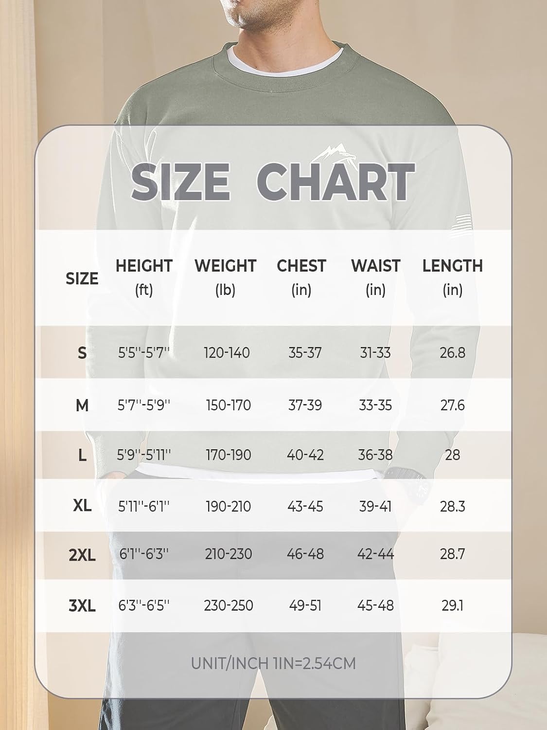 NORTHYARD Men's Crewneck Sweatshirt Long Sleeve Cotton Sweat Shirt Lightweight Athletic Workout Sport Gym Running Sweatshirts STONEGREEN L