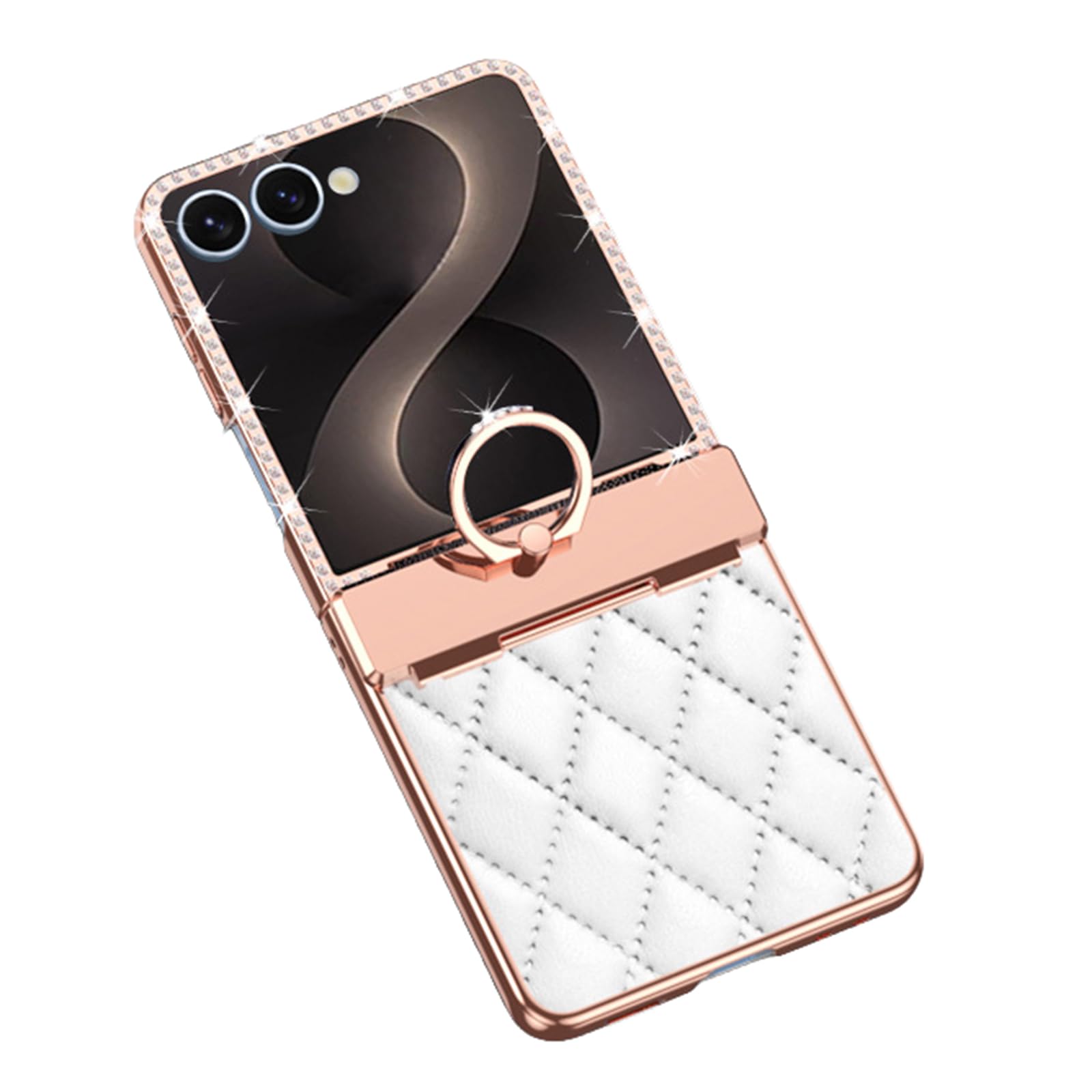 Custodia Galvanica for Samsung Z Flip 8 Slim Pelle