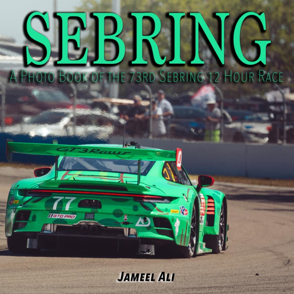 Sebring 12 Hour Race livre photo cadeau idéal pour amateur de voitures de course