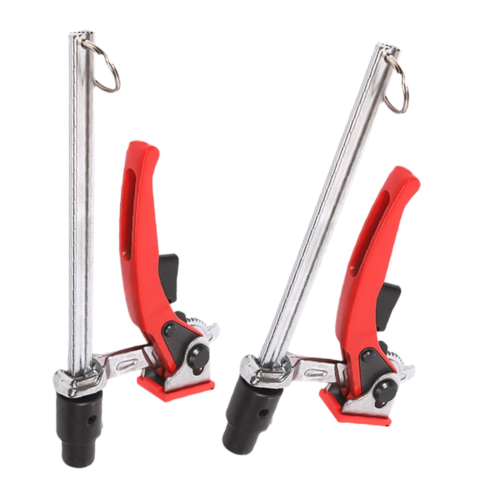 Elnwnnkc 19Mm 2Pcs Woodworking Quick Press Clip Adjustable Ratcheting Table Clamp Replacement Desktop Acting Hold Down Desktop Acting Hold Down