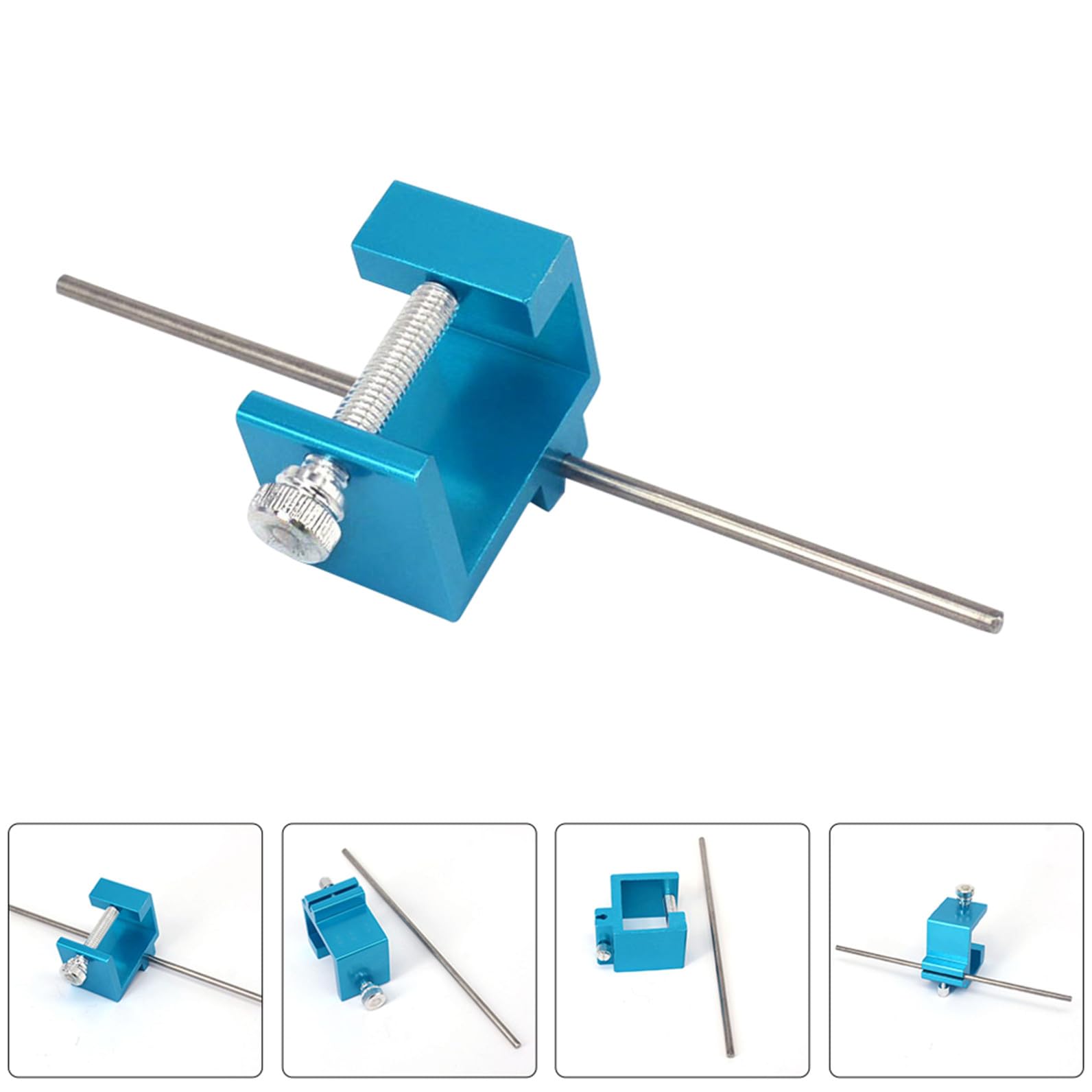 4piezas Herramienta De Alineación De Cadena Para Motos Ajustador y Reparador Compacto Herramienta De Mantenimiento De Cadena Duradera y Práctica Para Múltiples Tipos De