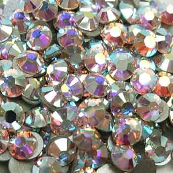 02新品スワロフスキー使用 髪飾り オーロラ クリスタルAB Swarovski 楽天市場】スワロフスキー スワロ ラインストーン クリスタルAB