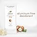 Dove 0% Aluminum Deodorant Stick Non irritating Deodorant for Underarm Care Shea Butter Kindest Aluminum Free Deodorant 2.6 oz