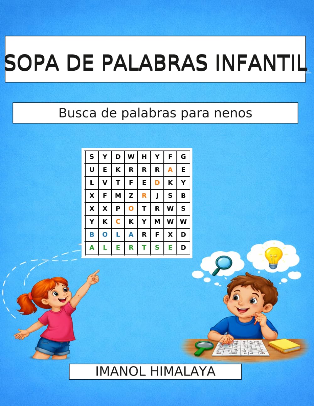 SOPA DE PALABRAS INFANTIL: Busca de palabras para nenos