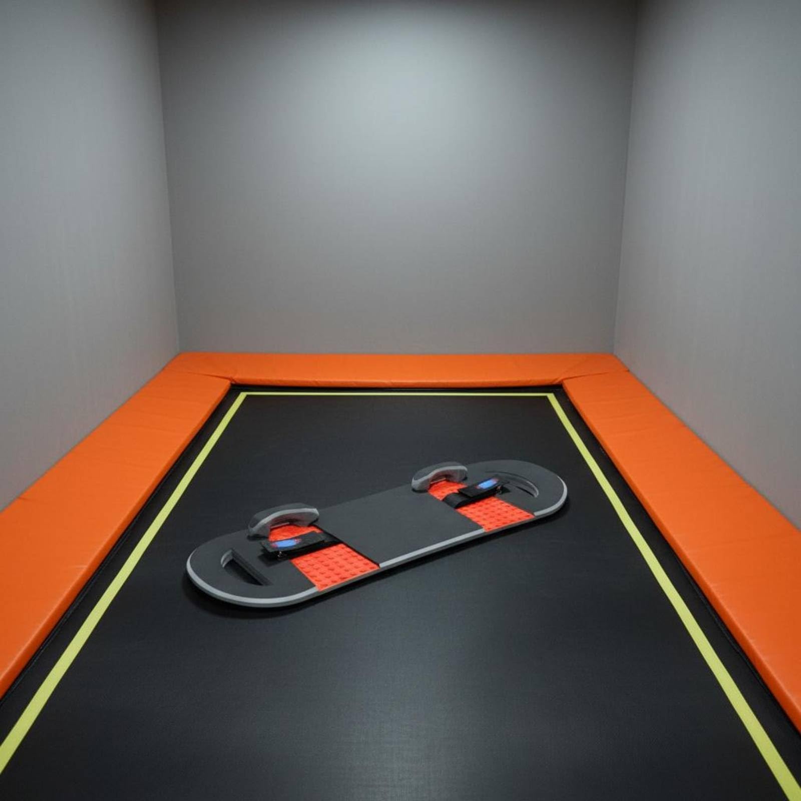 Outdoor-Sport-Trampolin Trainingsboard Snowboard Gleichgewichtstrainer Fußstützen Schaum Sicherer Stand für Snowboardtraining Outdoor Balancearbeit
