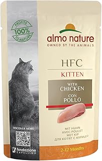 almo nature HFC Kitten Complete mit Huhn Alleinfutter für Katzenjunge,Nassfutter 24er Pack (24x55g), 1er Pack (1 x 1.700 kilograms) product image