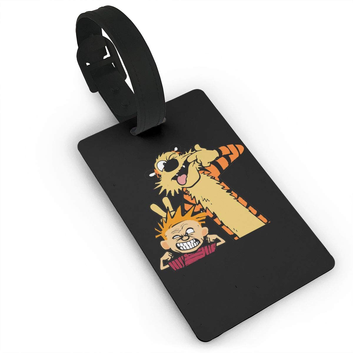 Buy Luggage Tags Calvin And Hobbes Name ID Labels For Travel Suitcase