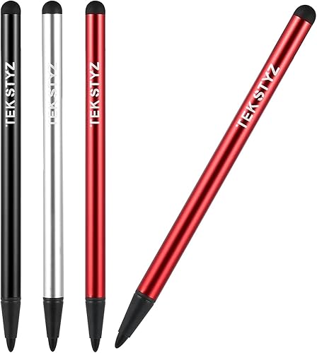 PRO Stylus para Dell XPS 15 9550 - Alta precisión sensible en forma compacta para pantallas táctiles 3 unidades, multicolor