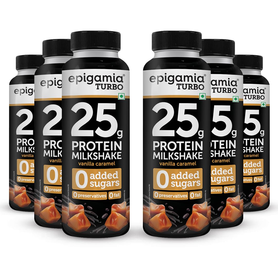 See full amazon price history chart for epigamia Vanilla-Caramel Turbo 25 g Protein Milkshake, 250 ml each - Pack of 6 epigamia Vanilla-Caramel Turbo 25 g Protein Milkshake, 250 ml each - Pack of 6 (B0CV49SNYK) Amazon Price History, Amazon Price Tracker